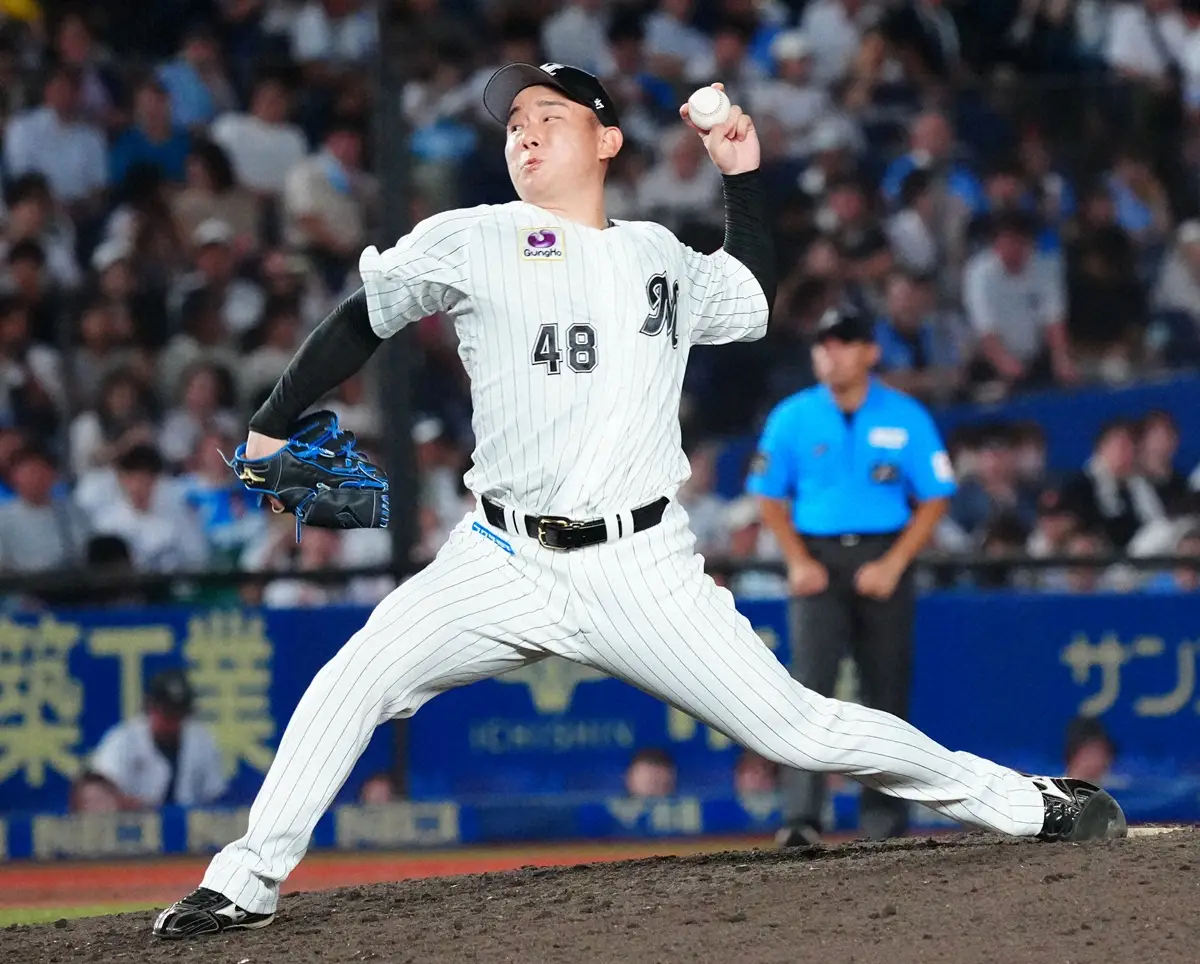 【画像・写真】【現役ドラフト】ソフトバンクはロッテ中村稔弥を獲得　城島CBO“直系”の釣り好き左腕「一から頑張る」