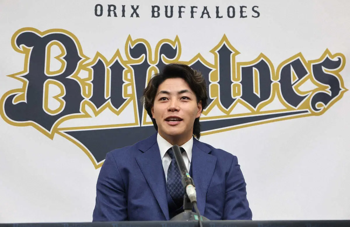 【画像・写真】オリックス・麦谷祐介　100試合出場＆30盗塁へ、まずは体づくり「食事の量やサプリの量も変える」
