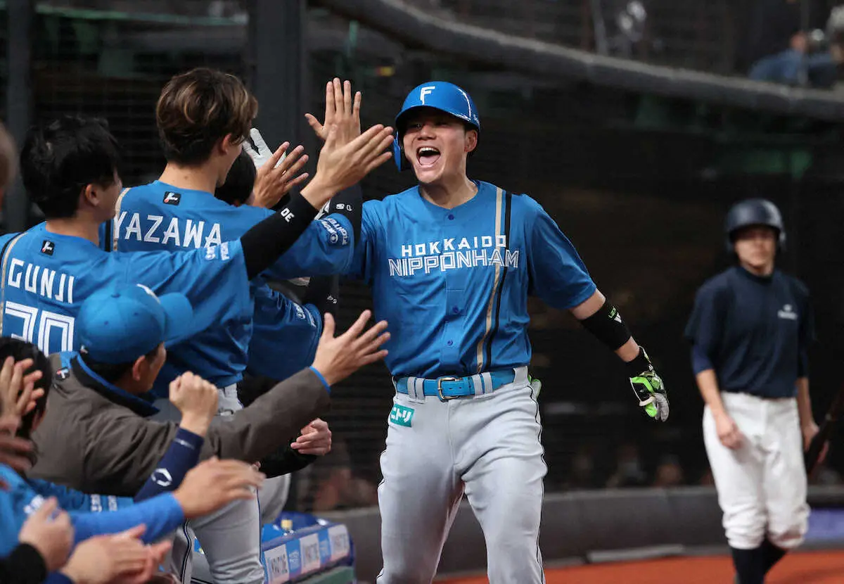 【画像・写真】パ最多V打点の日本ハム・清宮　来季は初の逆転V弾を