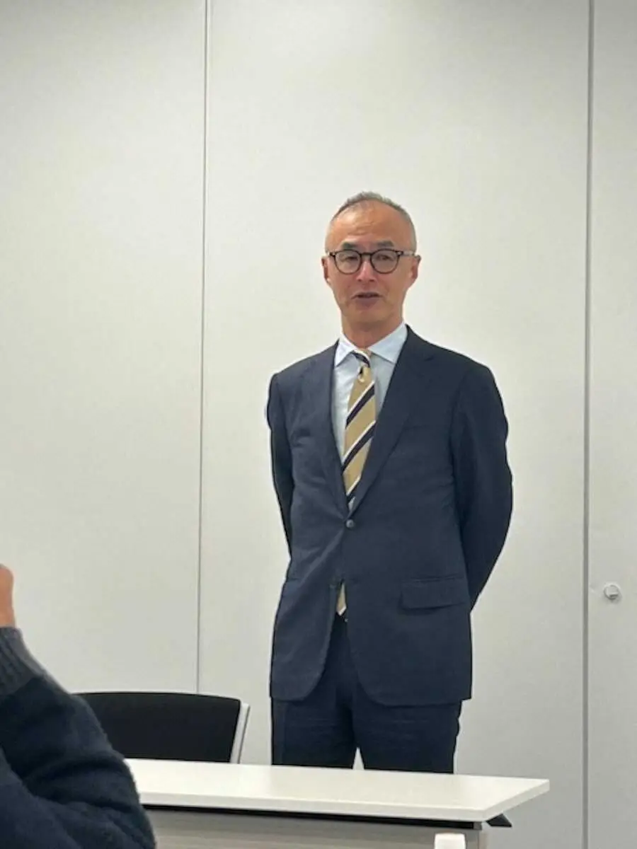 【画像・写真】オリックス湊通夫代表取締役社長「ファンの皆さんに支えてもらいました」　京セラドームで退任会見