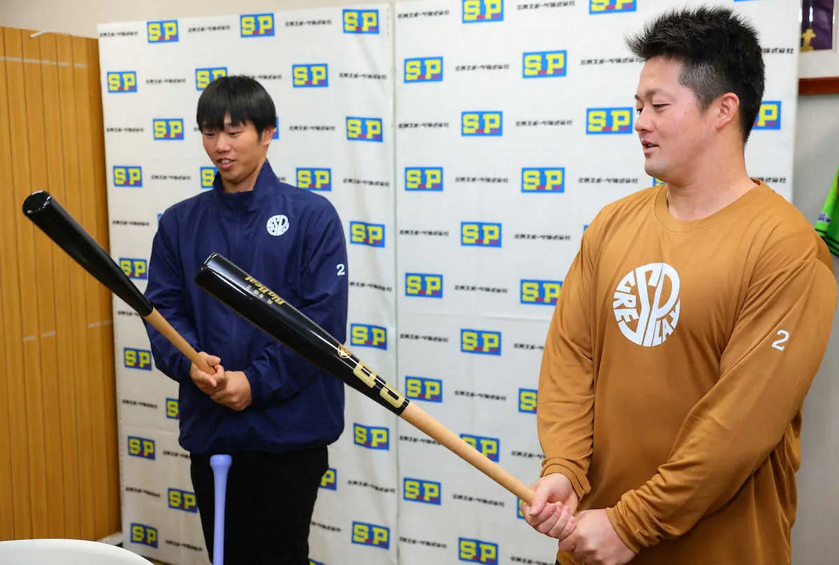 【画像・写真】ヤクルト・古賀　村上にエール「メジャーを代表する打者になってもらいたい」