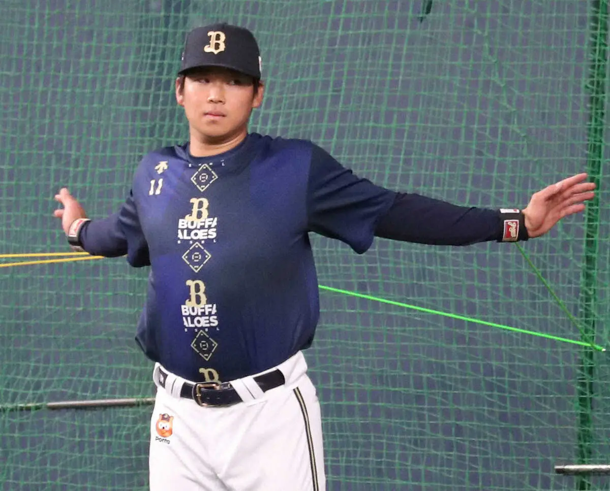【画像・写真】オリックス・山下舜平大　“世界の室伏”と合体　「刺激にしかならない」レ軍・吉田正尚と3人で3日間トレ