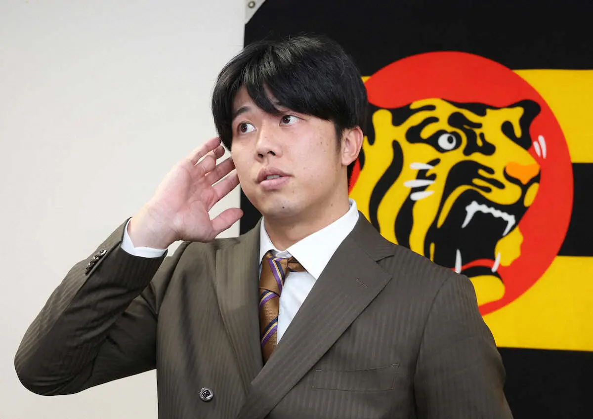 【画像・写真】阪神・才木浩人2・5億円で更改　歴代最多9人目の年俸2億円以上　佐藤輝が更改前で10人目も確実