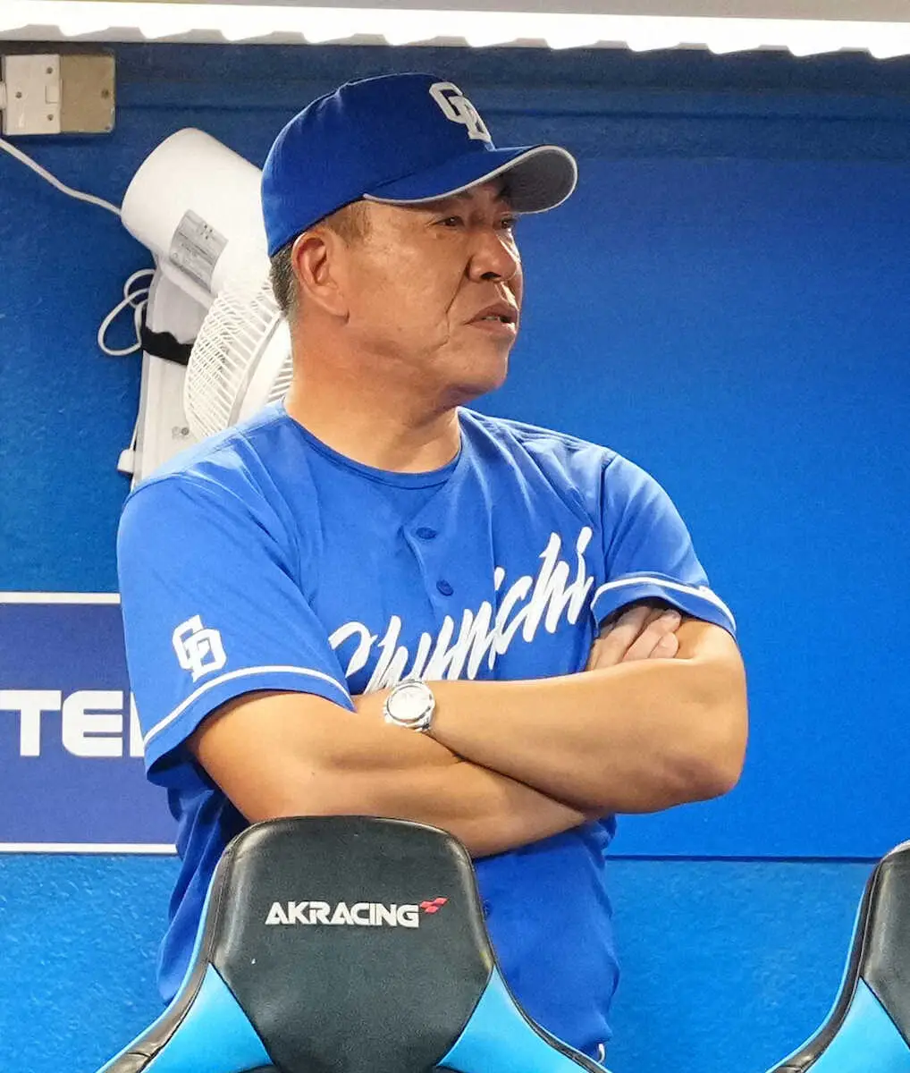 【画像・写真】中日・井上監督　三塁バトル歓迎「やっぱり競争ポジション」石川昂、福永、高橋周、外国人…春季Cで見極め