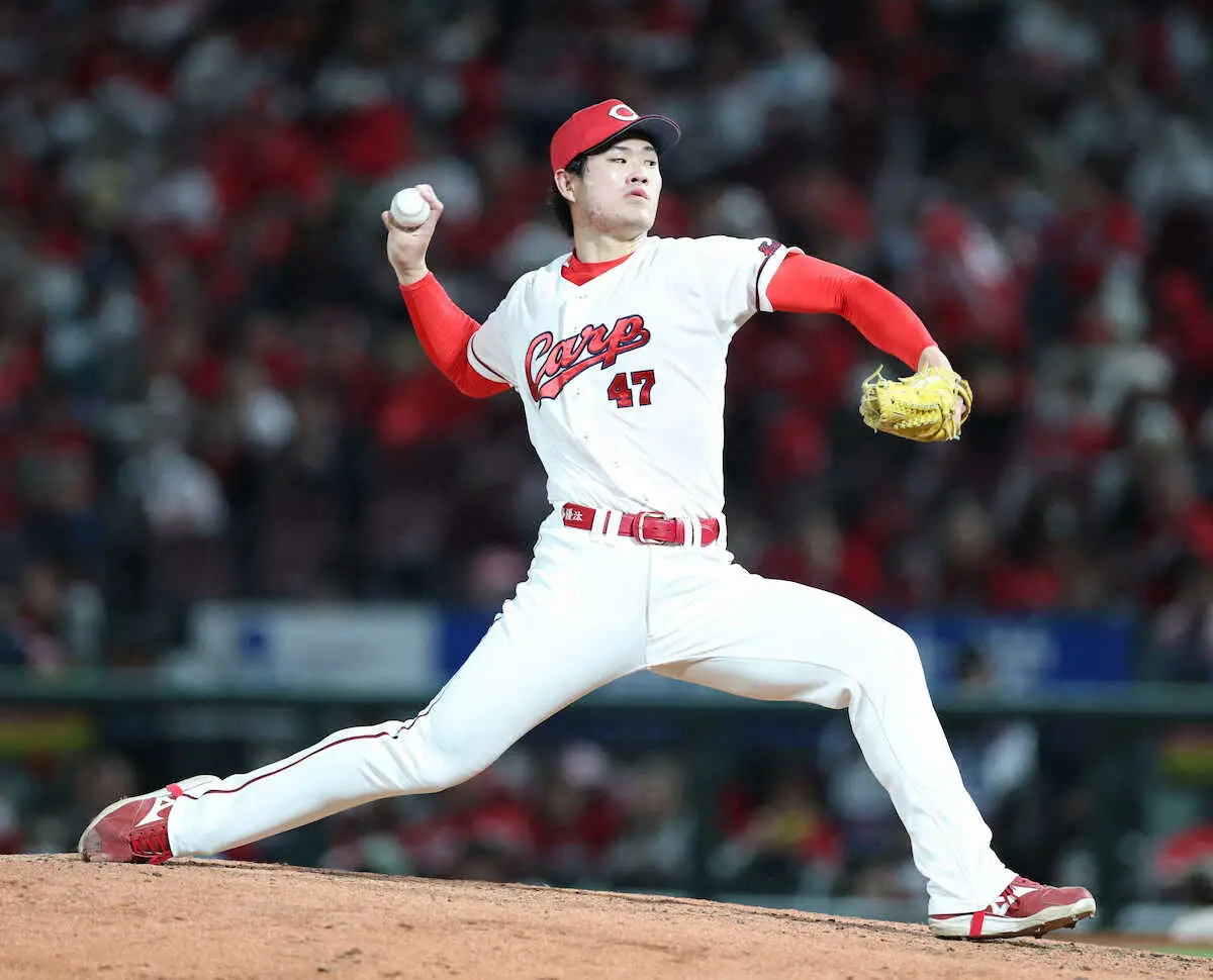 【画像・写真】広島・斉藤優汰　勝負の4年目へ初動負荷トレ導入!!　まず春季Cで「変わったなと思わせられるように」