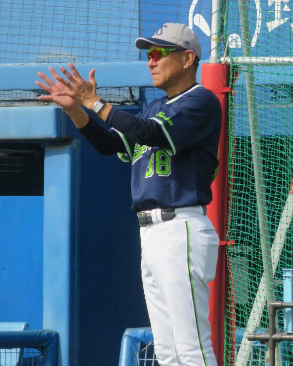 【画像・写真】ヤクルト・池山監督　新人に“人気者になれ”「いかに1年間で自分を覚えてもらえるかがポイント」
