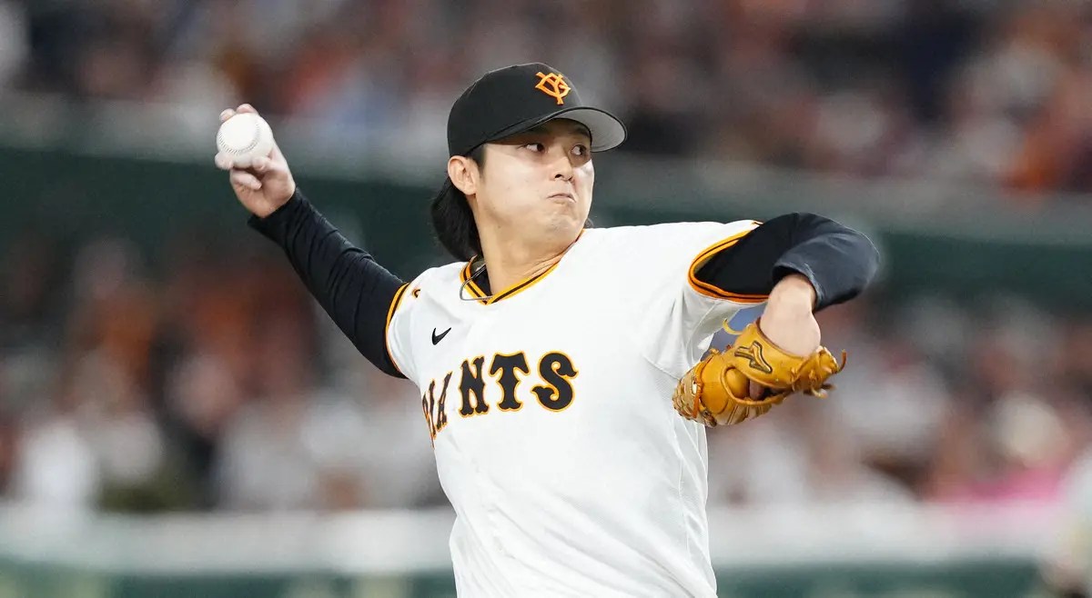 【画像・写真】巨人・田中瑛　「宮古島フォーク」習得へ意欲　ソフトバンク・上沢らとの自主トレで新兵器磨く