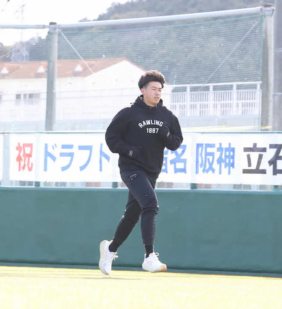 【画像・写真】阪神・立石正広　昨年末に森下と沖縄で“先々乗り”トレ　「前のめりな姿勢は、勉強になりました」