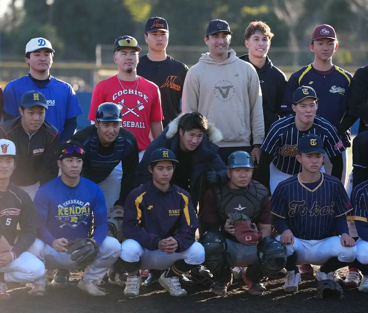 【画像・写真】Wソックス傘下2A西田が野球イベント開催「日本の大学に高校生がアピールできる場をつくりたい」