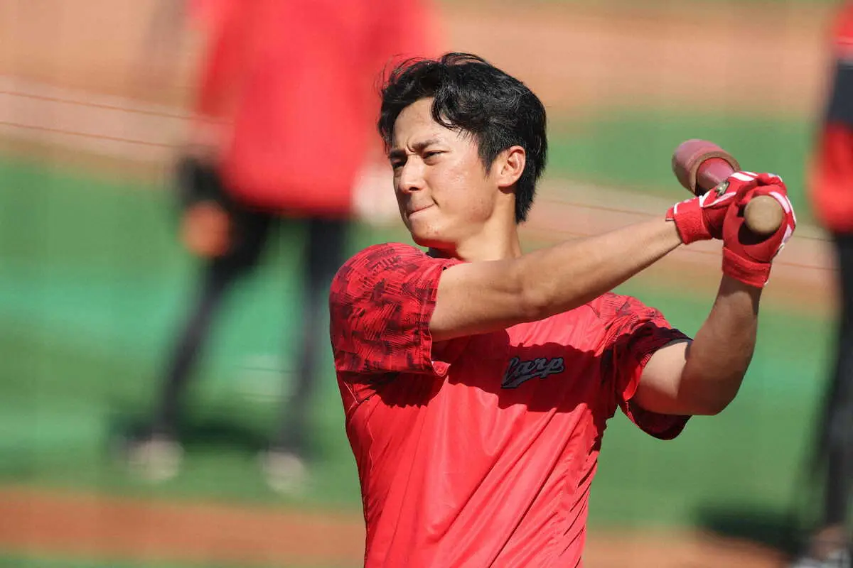 【画像・写真】広島・松田オーナー　今季のキーマンに佐々木泰を指名　「その世代の選手が続いてくることを期待」