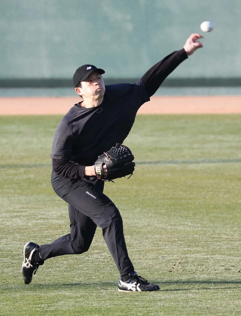 【画像・写真】ソフトバンク　大関友久が理想のボールを追い求めてフォームを“数値化”