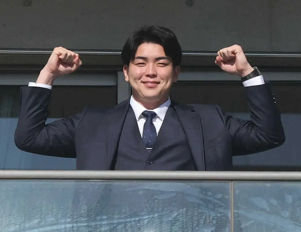 【画像・写真】中西ドラ1中西聖輝「まだまだここから」ナゴヤ球場で初めて自主トレ