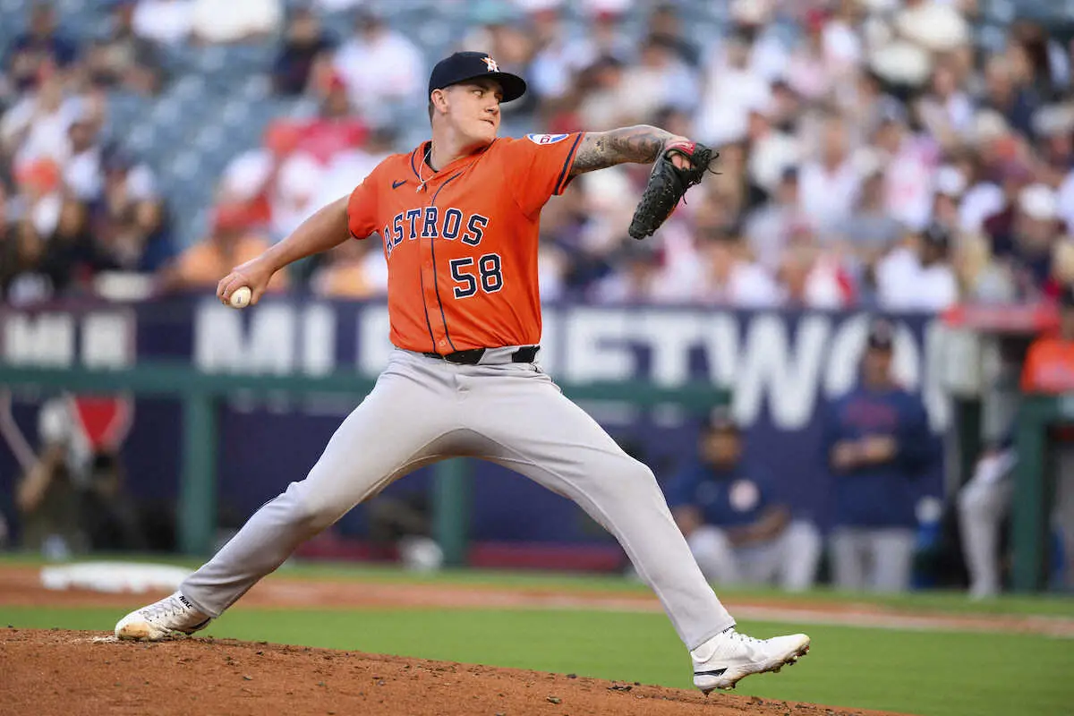 【画像・写真】アストロズ　昨季12勝のブラウンと年俸調停回避、9億円の1年契約で合意　今井達也らと強力先発陣形成