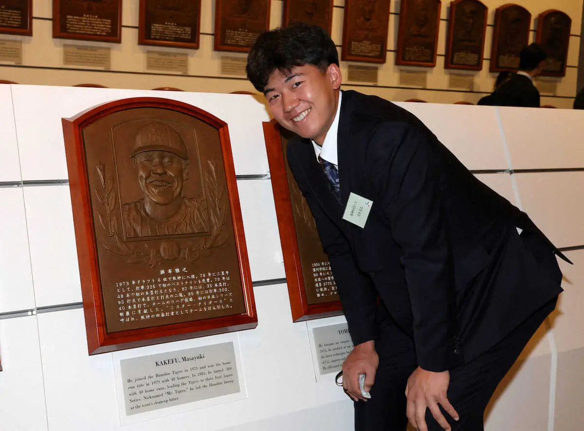 【画像・写真】阪神ドラ1・立石正広　能見氏の「将来、クリーンアップを任される選手」の期待に決意新た