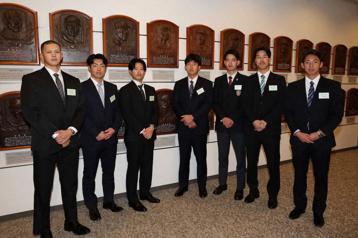 【画像・写真】阪神ドラフト3位・岡城快生　新人研修会で幼なじみヤクルト・松川と再会　「凄く楽しい時間でした」