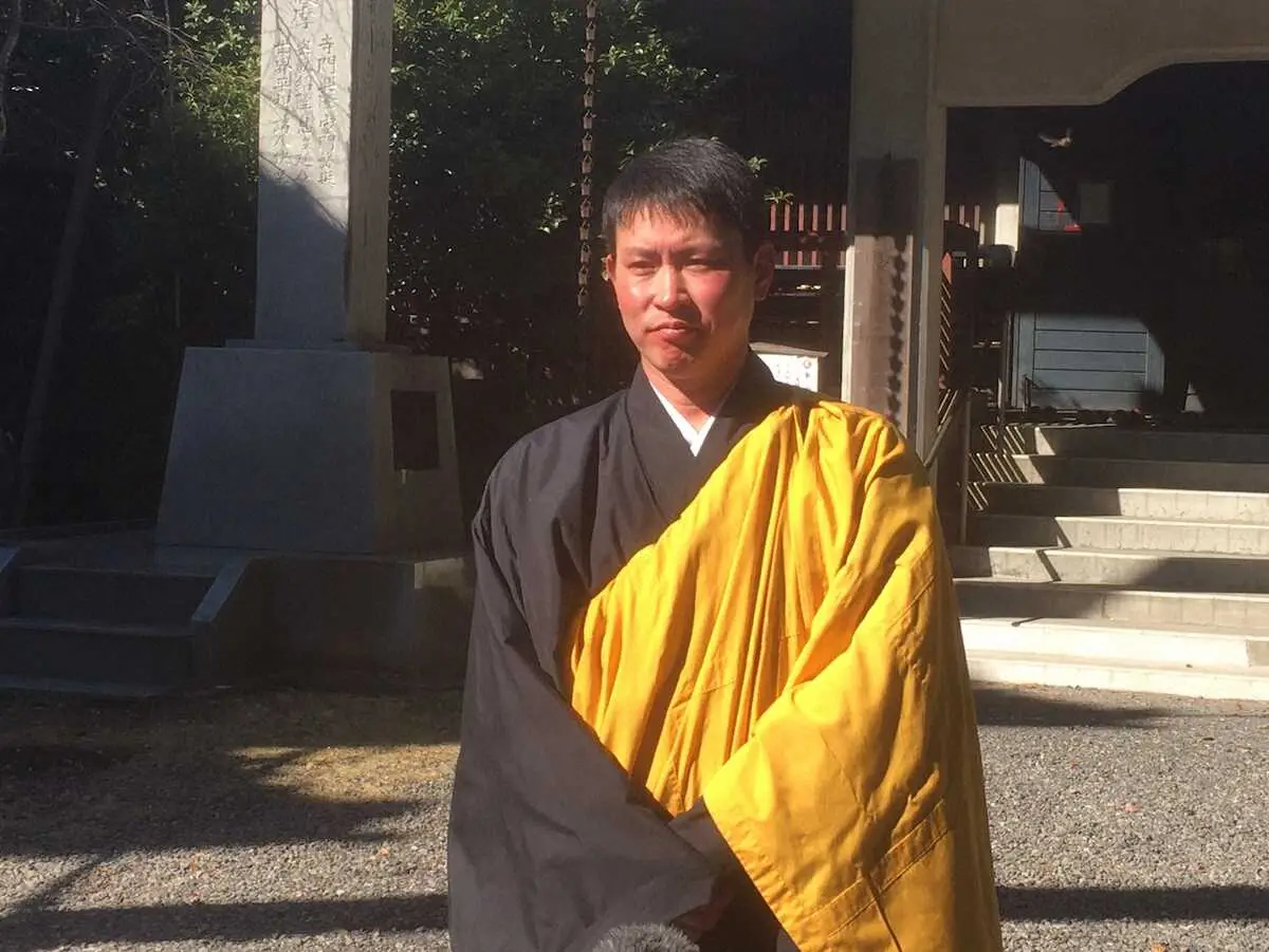【画像・写真】広島・堂林翔太　17年目の決意「とにかく勝つ。しがみついて頑張ろうという思い」10度目の護摩行