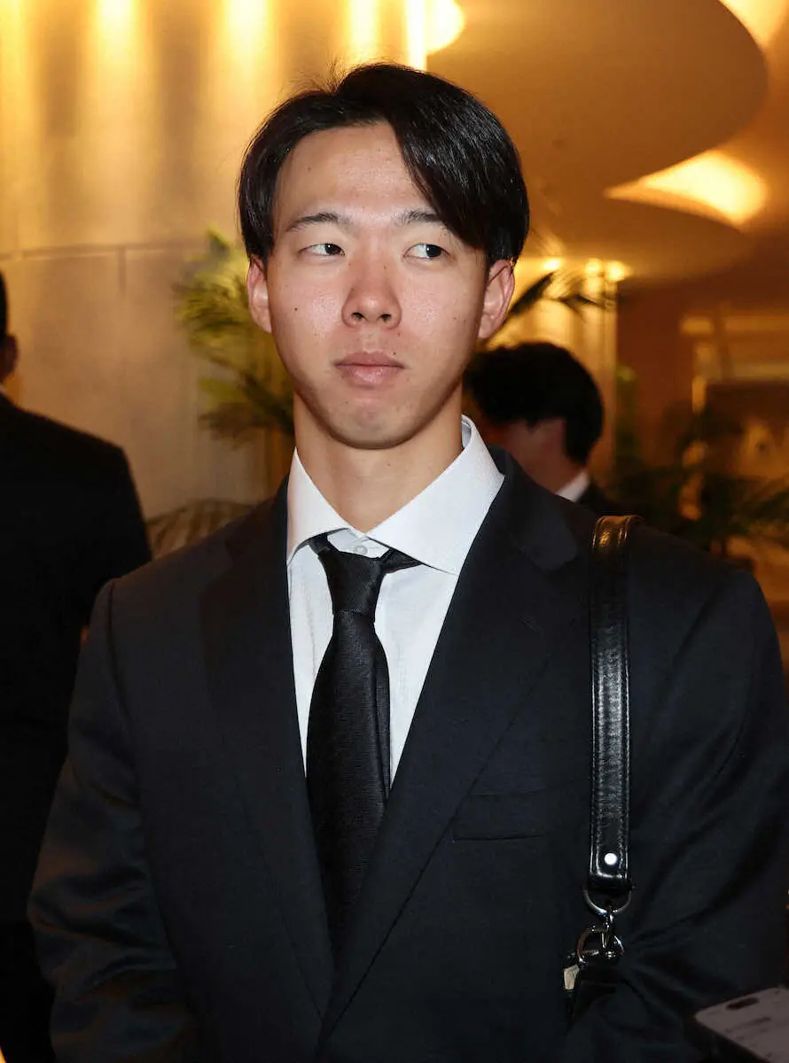 【画像・写真】日本ハム・ドラ1大川　能見氏の講義に感謝「切り替えが大事ということを教えてもらった」