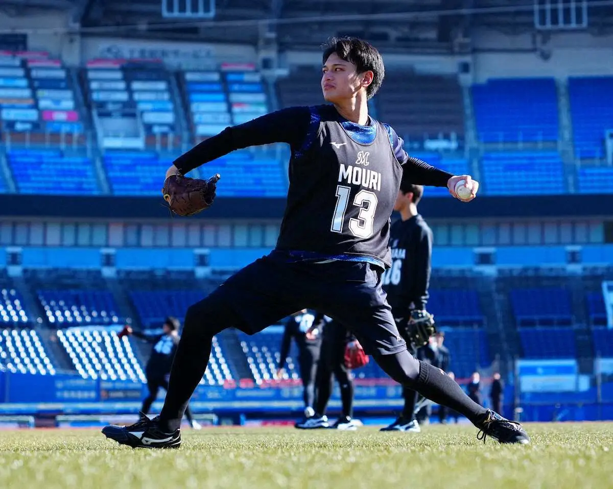 【画像・写真】ロッテ新人合同自主トレ開始　ドラ1石垣元「自分のペースで焦らずやっていきたい」