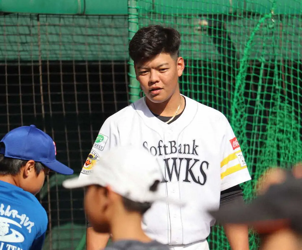 【画像・写真】【筑後鷹】4年目を迎えた盛島稜大　支配下へ“甲斐塾”で進化を