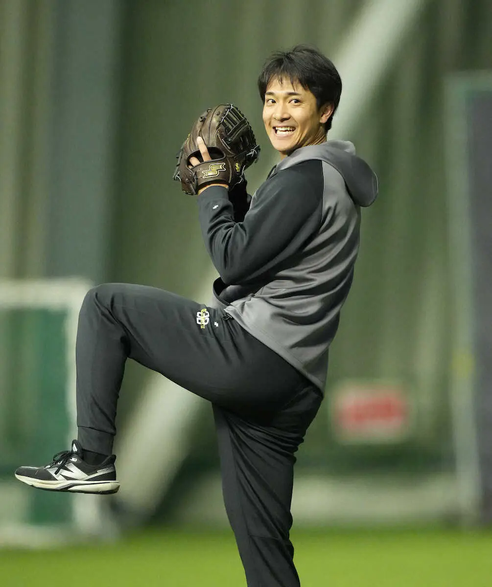 【画像・写真】ソフトバンク　柳町達「首位打者を獲りたい」ヒップアップで打率もアップ!!