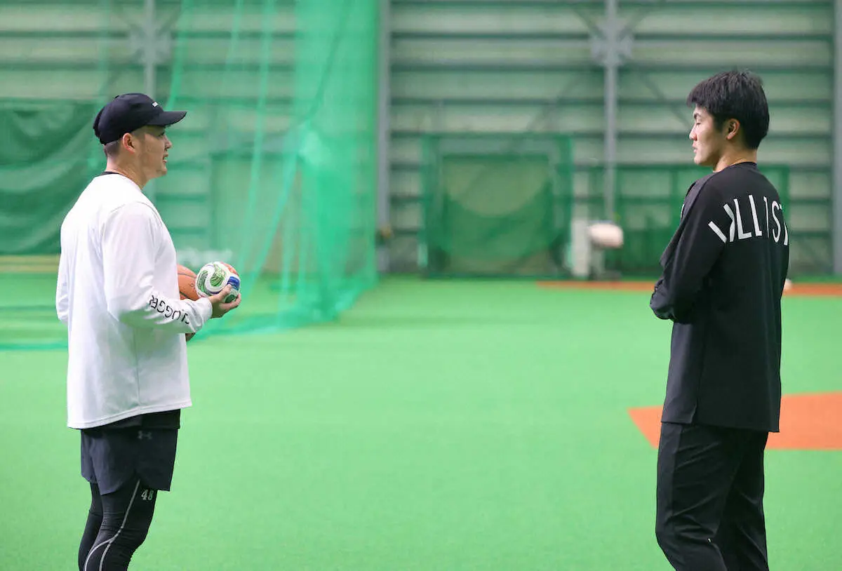 【画像・写真】日本ハム・菊地　新天地で狙う初お立ち台！同じ桐蔭横浜大出身の斎藤先輩＆吉田と「一緒に立ってみたい」
