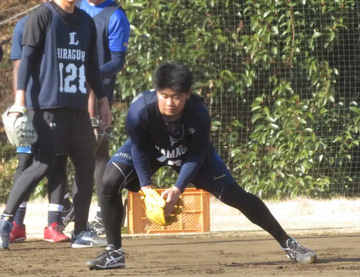 【画像・写真】西武育成ドラ4・浜岡　大学入学共通テストに“挑戦”「数IAは自信があるので」