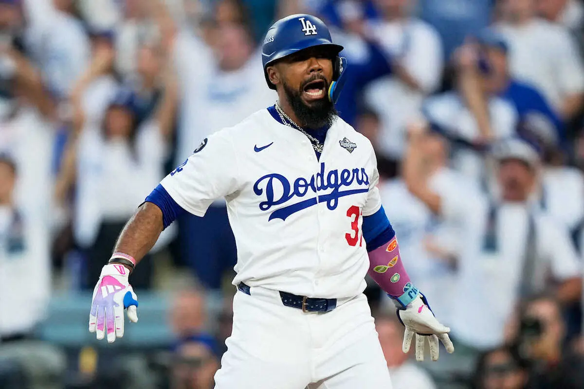 【画像・写真】タッカー補強のドジャース　T・ヘルナンデスをトレードせず戦力に厚み　左翼起用で打撃復調に期待