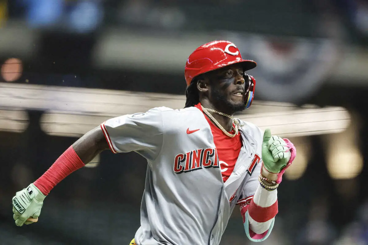 【画像・写真】球団史上最高額を拒否　レッズの若き主軸デラクルス、メッツのソトに重ねる「待つ」選択