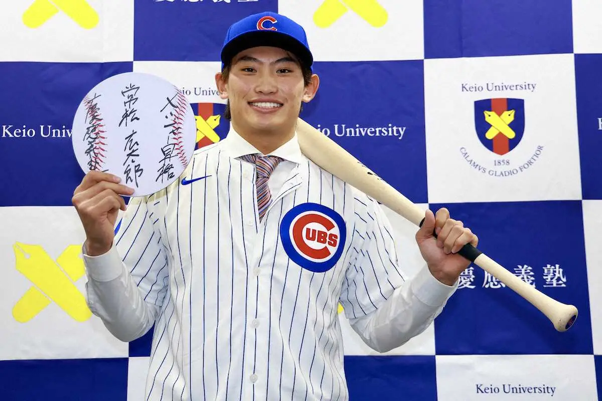 【画像・写真】カブスとマイナー契約の常松広太郎「まず名前を覚えてもらえれば」大谷翔平＆ジャッジとの対面心待ち