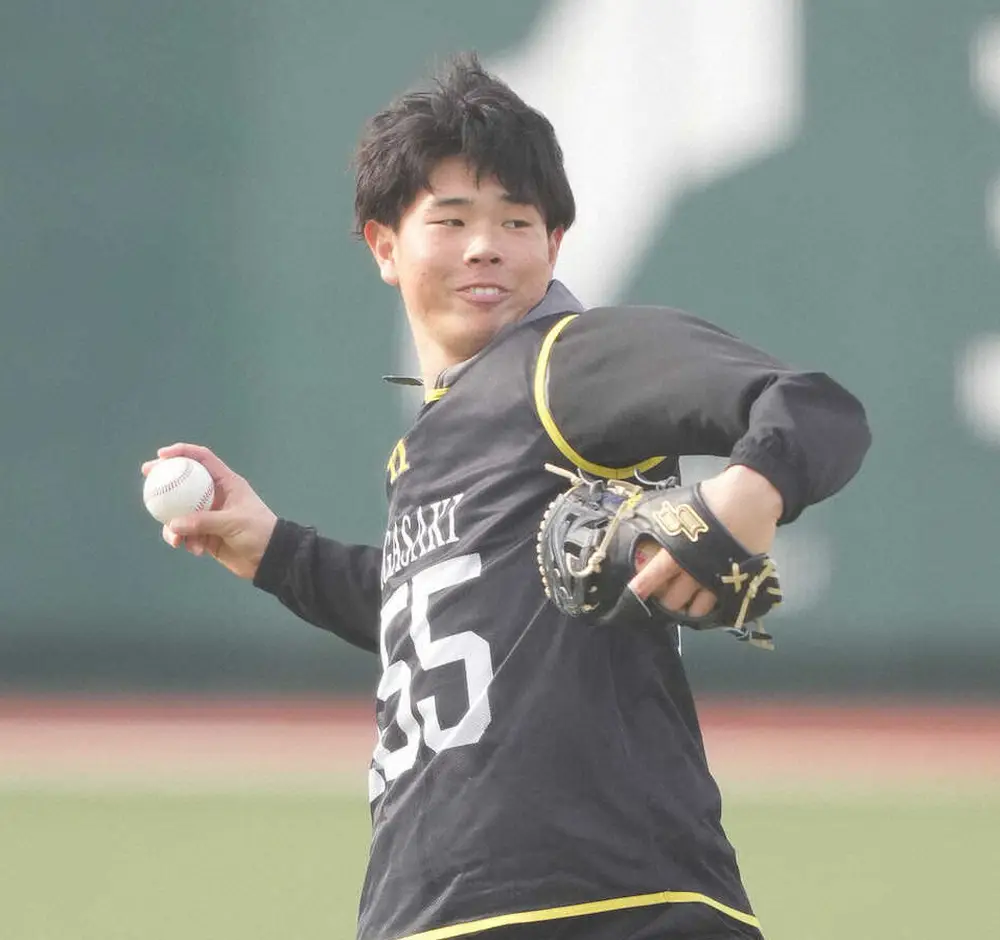 【画像・写真】ソフトバンク育成6位・長崎蓮汰　心も体も“変える”ことを恐れずに