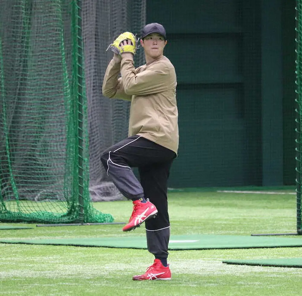 【画像・写真】広島・森下暢仁が2年連続開幕投手へ気合「結果にこだわる」昨季右肩負傷も「大丈夫」2・10紅白戦照準