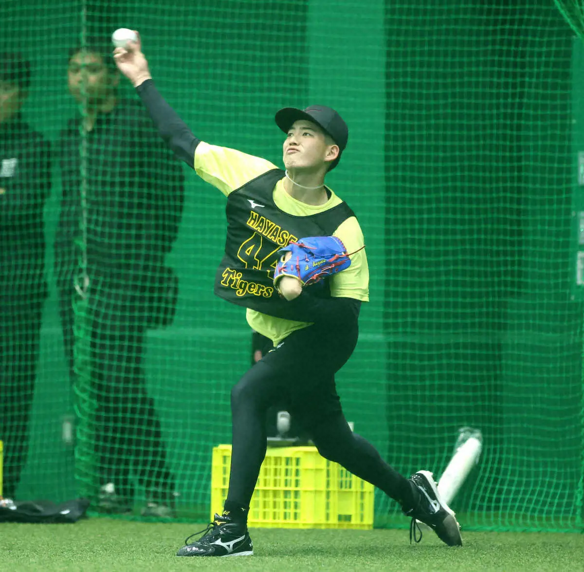 【画像・写真】阪神ドラ4・早瀬朔　“今朝丸先生”プロ生活教えて　尊敬する先輩「近い年代なので、聞いていきたい」