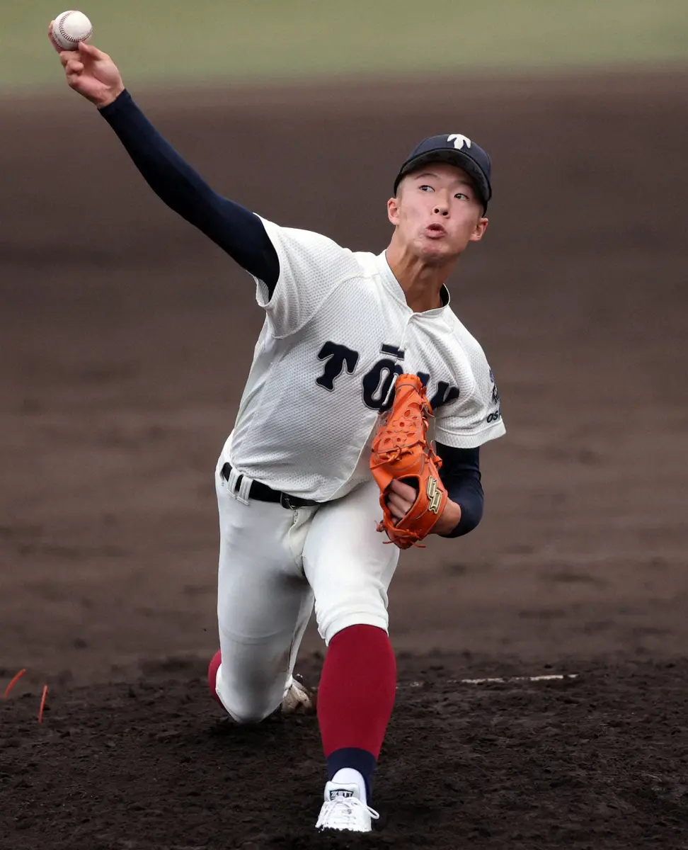 【画像・写真】【調査ファイル特別編】大阪桐蔭・吉岡貫介　150キロ超＆2600回転＆回転効率95％誇るプロ級球質