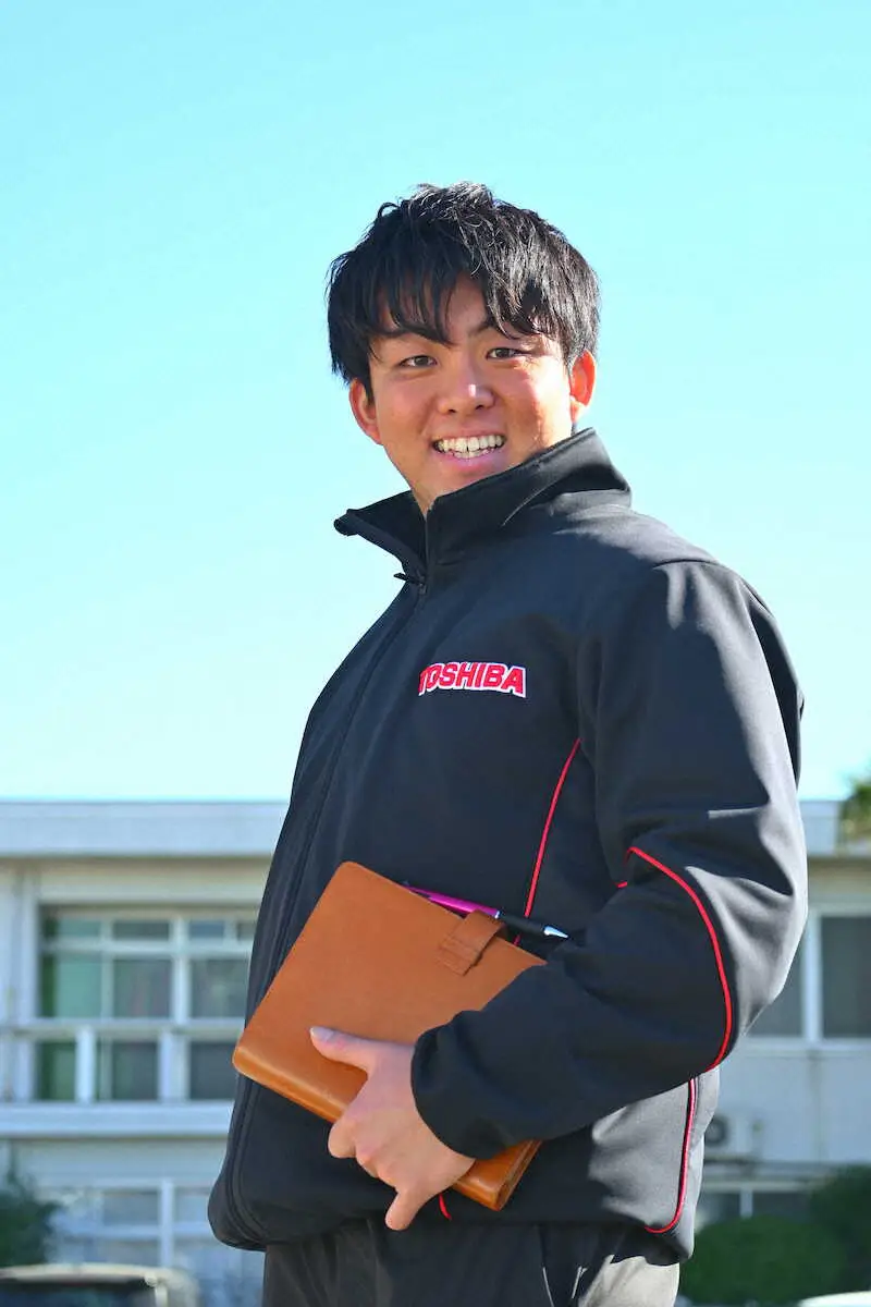 【画像・写真】立大で芽生えたマネジャーの矜持、東芝から届いたオファー…竹間心マネジャーが夢見る父との「ドーム決戦」