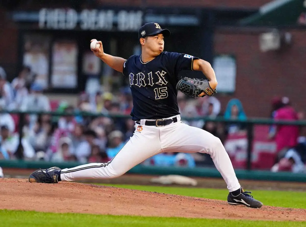 【画像・写真】オリックス・椋木蓮　「いい球になりそう」今年初ブルペン入りで新球チェンジアップに手応え