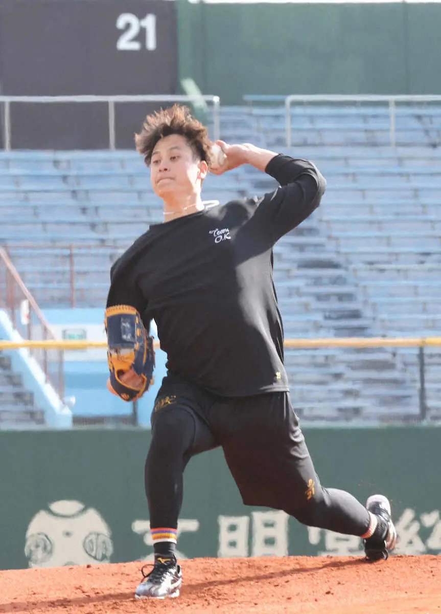 【画像・写真】阪神・大竹耕太郎　春季キャンプ2軍スタートも「やることは変わらない」　途中離脱した昨年の反省生かす