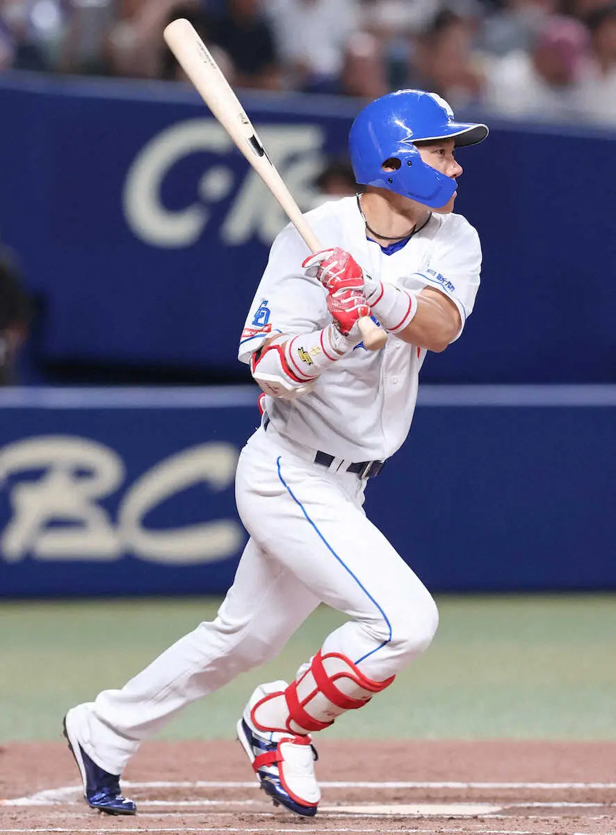 【画像・写真】大島洋平が期待する若手に坂本勇人「球メチャクチャ良かった…ちゃんと打ったっす」　大島「さすが」