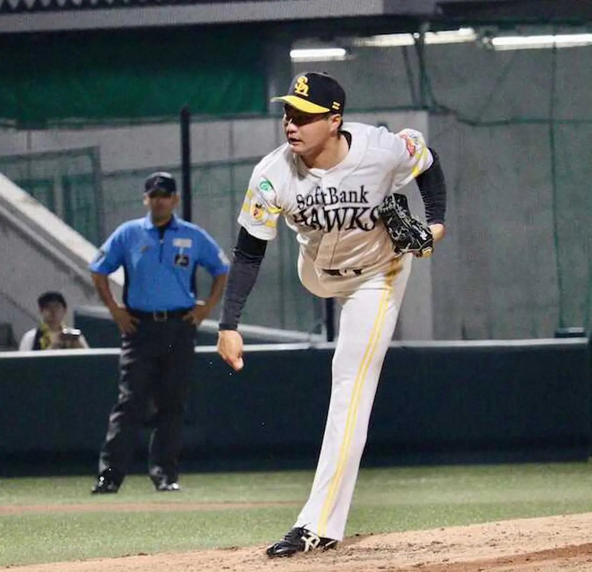 【画像・写真】【筑後鷹】ソフトバンク・村田賢一　可動域広げる取り組みで球威アップ実感！支配下復帰へ一歩前進
