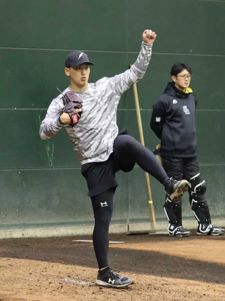 【画像・写真】ソフトバンク・前田悠伍「全部直した」メッツ・千賀から出力アップのヒントをゲット！