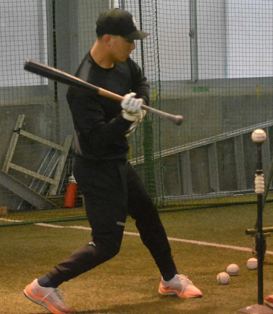 【画像・写真】楽天・村林　長打にこだわる「ここからキャンプで追い込む。去年と同じではダメ」