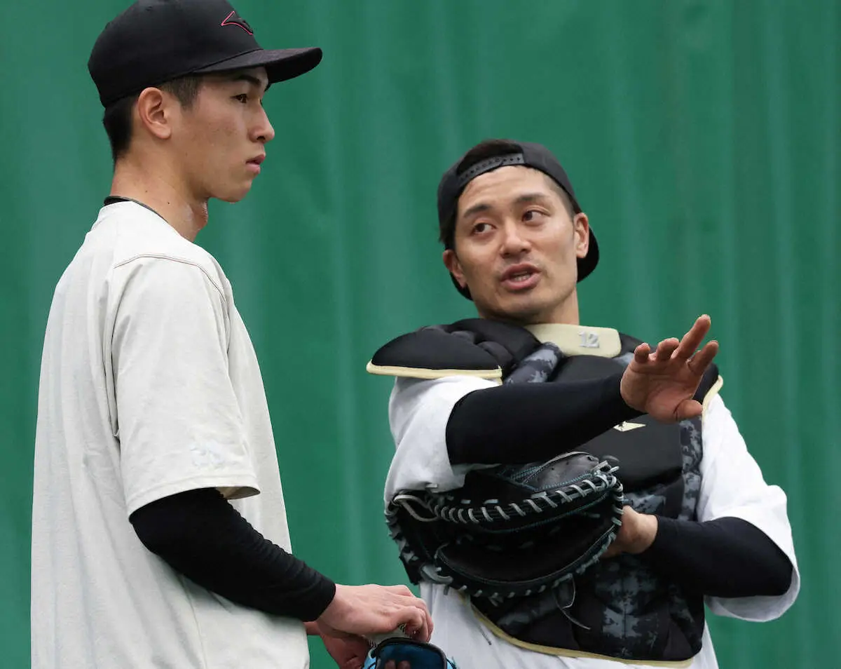 【画像・写真】阪神・今朝丸裕喜「兵庫県人会」先輩から吸収　同郷の坂本と初バッテリー組み「勉強になった」