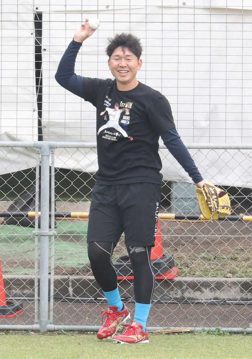 【画像・写真】楽天・西口がブルペン一番乗り「三振を取れるのが自分の良さ。そこを失うと先発する意味がなくなる」