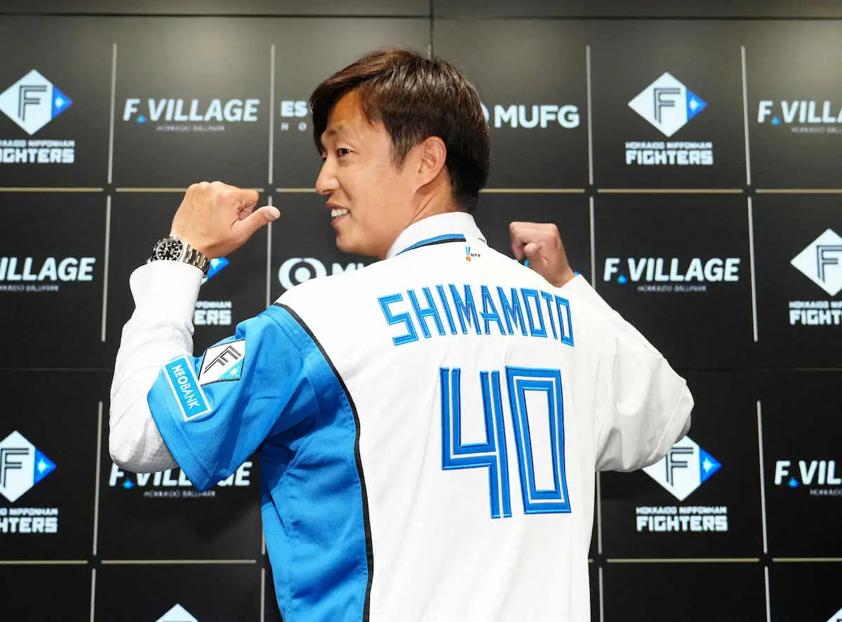 【画像・写真】日本ハム・島本浩也がキャンプ初日からプルペン入り　新ユニホームに「楽しみにしていた」