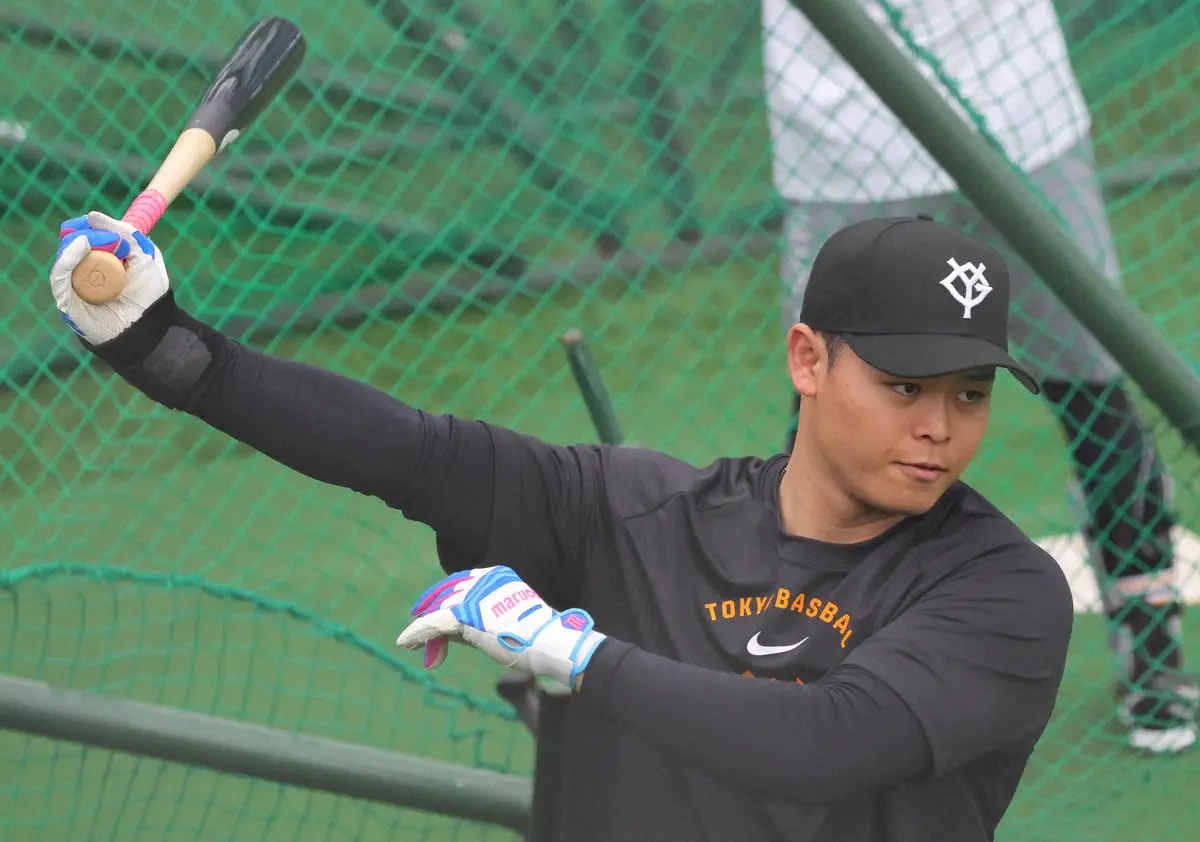【画像・写真】巨人・中山礼都が侍Jサポートメンバーに選出「一番結果を出す気持ちで臨みたい」ド軍大谷からの学びに意欲