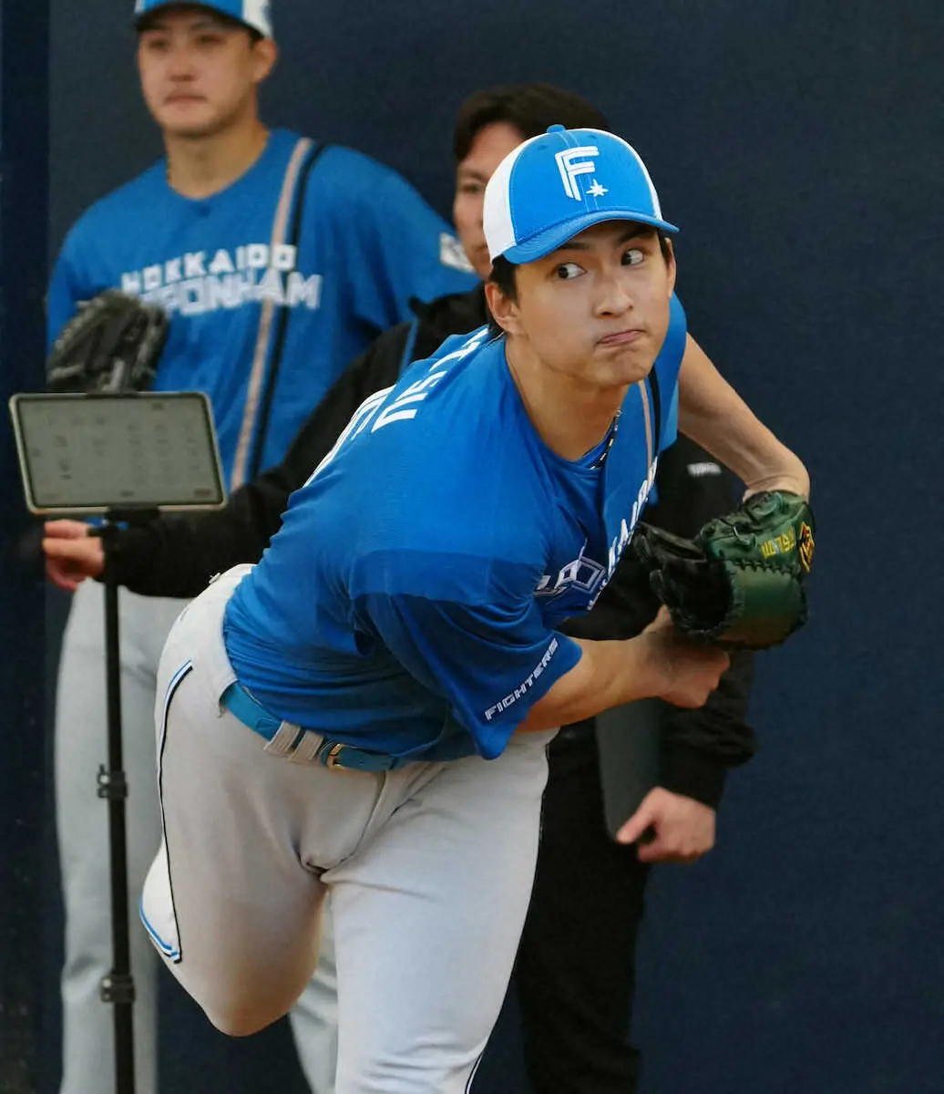【画像・写真】日本ハム・達　実験結果報告「めちゃくちゃ疲れた。結局、気持ちの問題です」