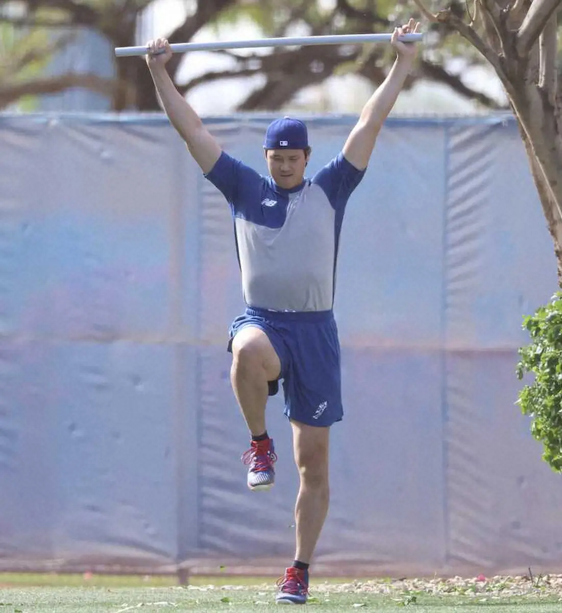 【画像・写真】ドジャース・大谷翔平　軽快にフィジカルトレ　時折、笑い声を響かせながらメニュー消化