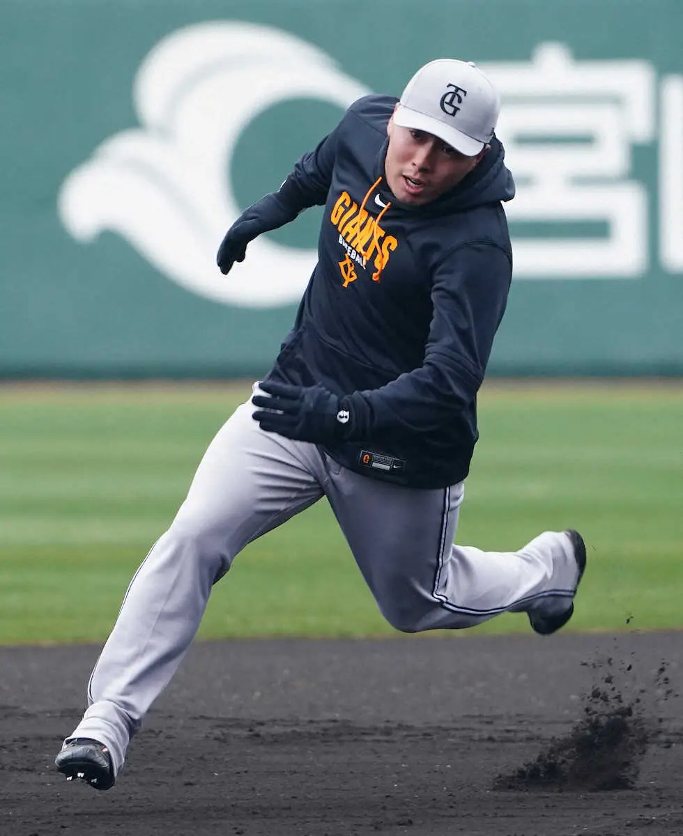 【画像・写真】巨人・浅野翔吾　右ふくらはぎ肉離れで故障班に合流へ
