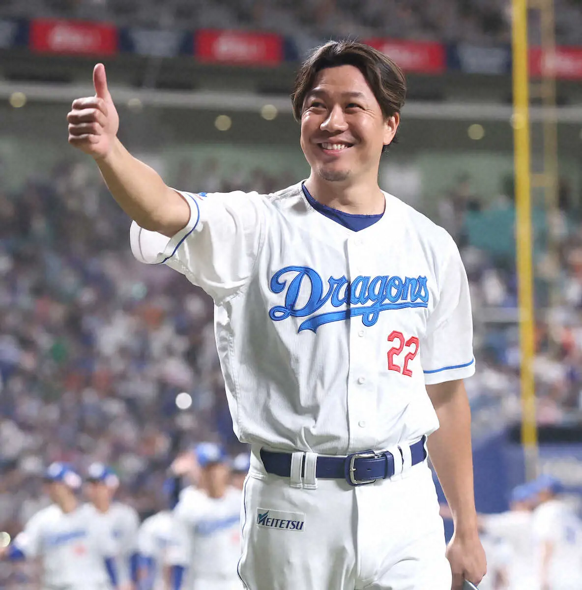【画像・写真】中日　37歳左腕・大野雄大が今キャンプ初の打撃投手　30球に「状態はいい」　昨季はカムバック賞
