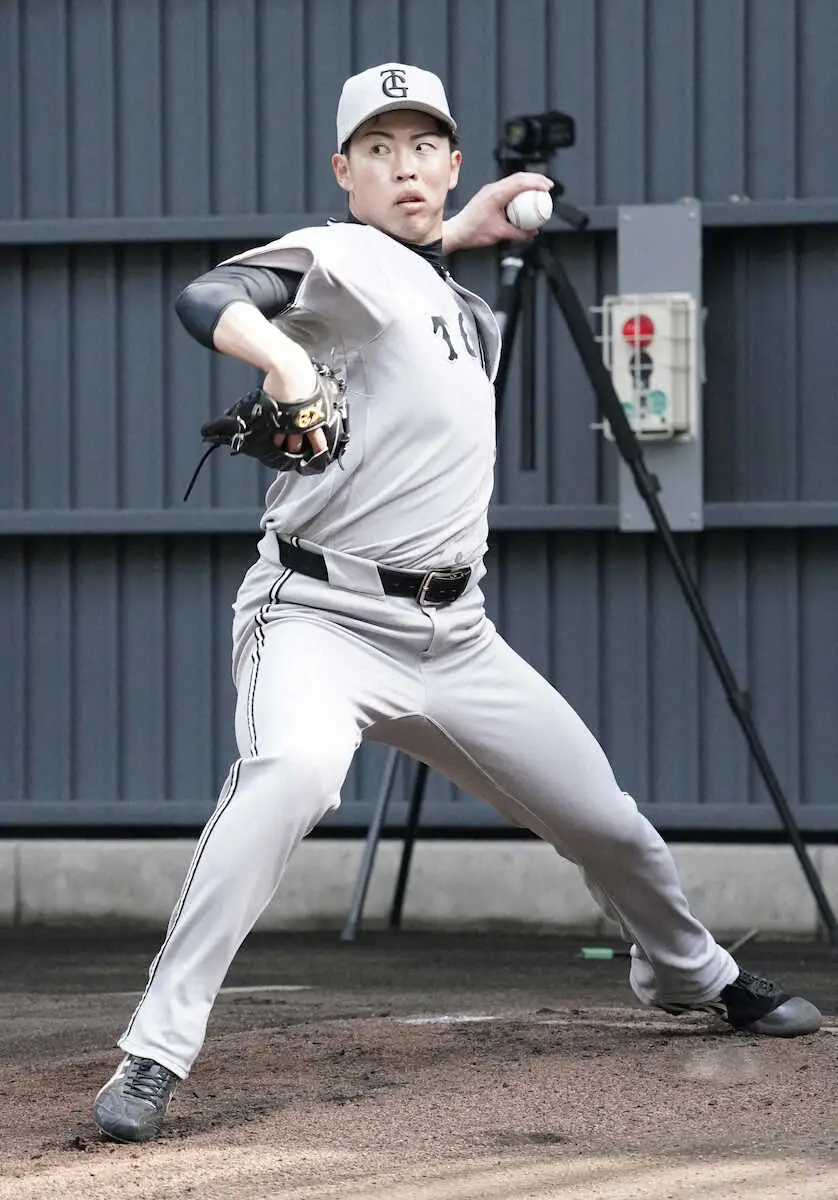 【画像・写真】巨人・森田　今春チーム最多231球熱投　阿部監督「何かつかんでくれたらうれしい」