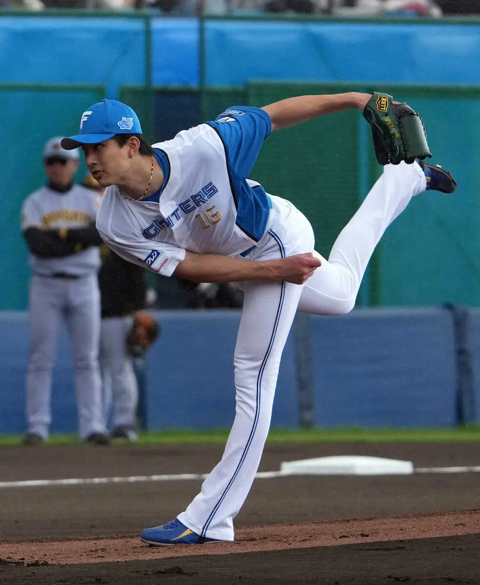 【画像・写真】日本ハム・達　今季実戦初登板初先発　最速152キロで阪神の侍ジャパン・森下＆佐藤輝斬り
